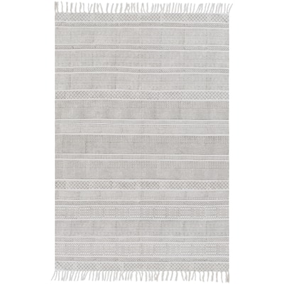 Hand-Woven Charleigh Cotton Area Rug - 6' x 9'