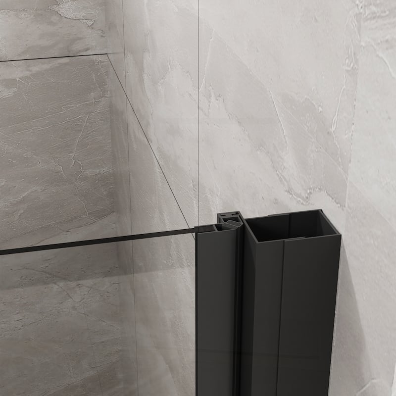 Versatile Pivot Shower Door Combo with Advanced Shower Base for Enhanced Bath Experience