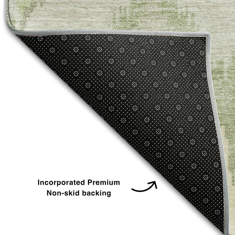 Premium Washable Super Soft Modern Ikat Mayfield Rug