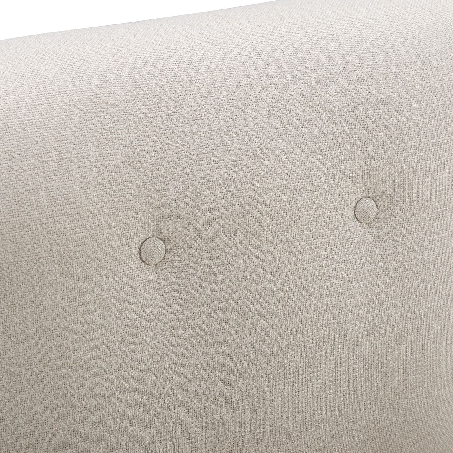 Serta Copenhagen Tufted Armless Accent Chair with Cushioned Seat