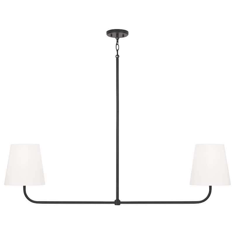 Brody 2-light Island Fixture - Matte Black