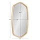 preview thumbnail 21 of 29, Kate and Laurel McLean Oval Wood Framed Mirror