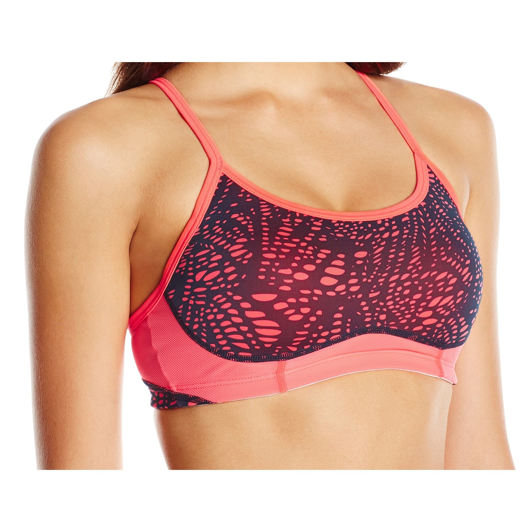 new balance sports bra pink