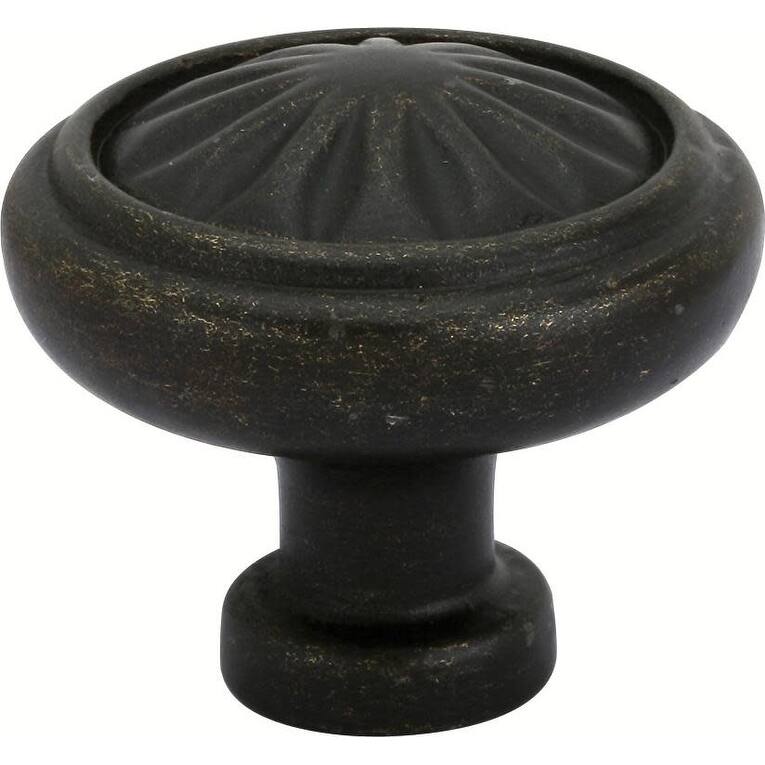 Emtek Tuscany 1 Inch Mushroom Cabinet Knob - Medium Bronze