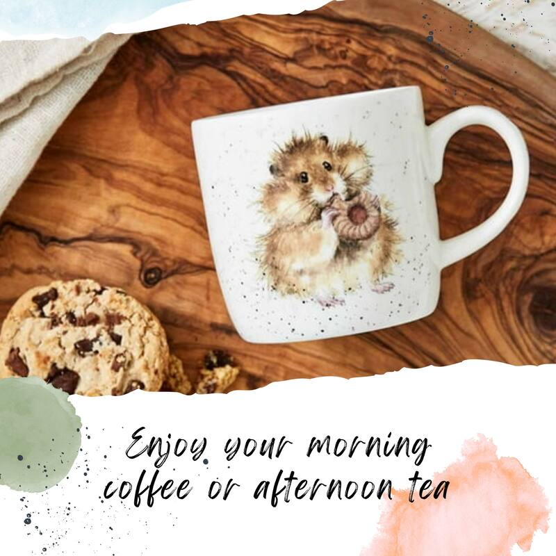 Royal Worcester Wrendale Design Mug Cats or Mouse Design