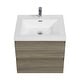 preview thumbnail 93 of 169, CASAINC Floating Bathroom Vanity with Resin Top Basin and Soft Closing Drawers