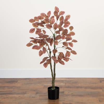 Potted Dogwood Artificial Tree - 3.5' - Brown