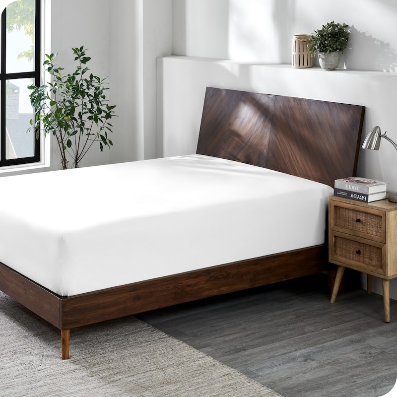 Bare Home Organic Cotton Jersey Fitted Sheet