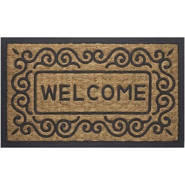 Achim Importing COM1830SC6 Coco Mat Scrolls - 18 x 30