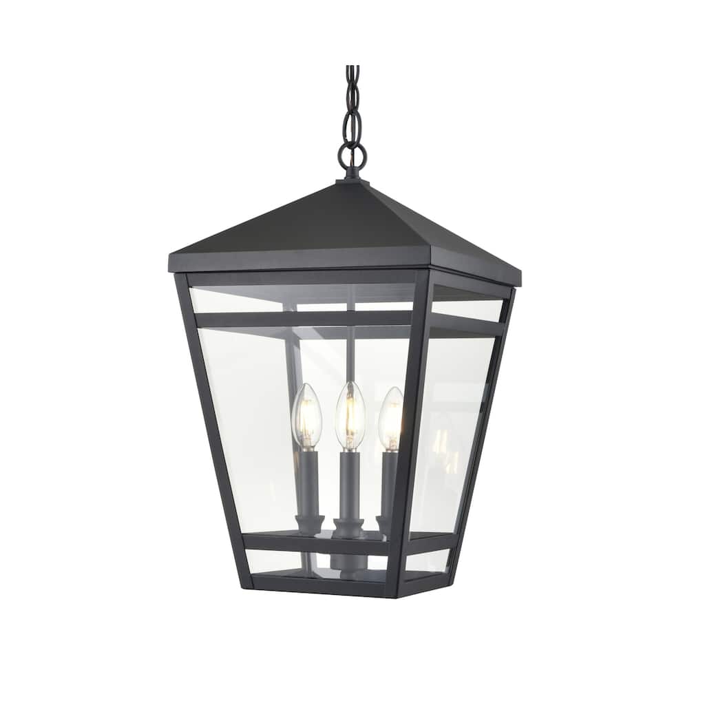 Millennium Lighting 82105 Seager 3 Light 12" Wide Outdoor Taper Candle