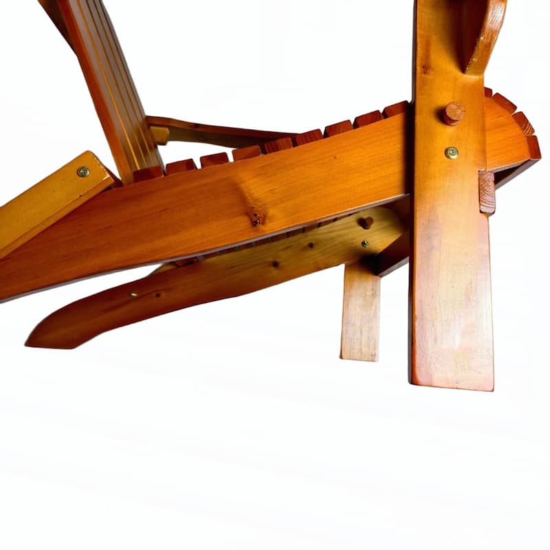 Outdoor or indoor Wood Adirondack chair, foldable, OAK
