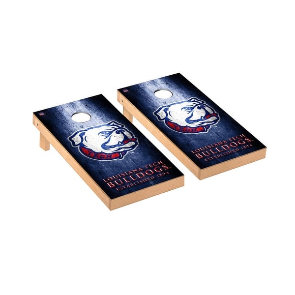 slide 2 of 5, Louisiana Tech Bulldogs Museum Cornhole Board Set