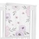 preview thumbnail 4 of 4, Sweet Jojo Designs Lavender Purple Boho Floral Girl Toddler Blanket Baby Swaddle - Bohemian, Shabby Chic, Watercolor, Farmhouse