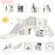 preview thumbnail 13 of 37, Kids Freestanding Slide Climber Play House for Indoor Outdoor Playground Activity - 6”L x 6.2”W x 3.5”H
