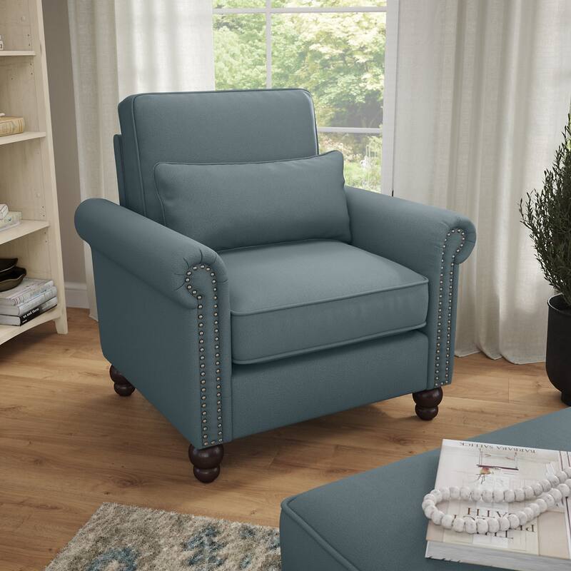 Coventry Accent Chair with Arms by Bush Furniture