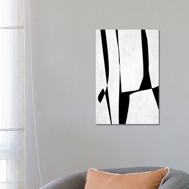 iCanvas "Minimalist B&W I" by EmcDesignLab Canvas Print - 26x18x1.5