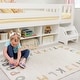 preview thumbnail 10 of 20, Max and Lily Twin Solid Wood Soren Ultra Low Loft Bed with Bookcase