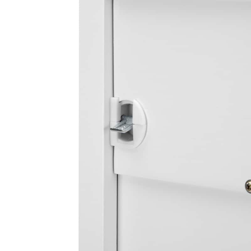 40" Hall Tree with Shoe Rack Bench and Coat Hooks, Entryway Bench with Open Shelves and Shoe Cabinets