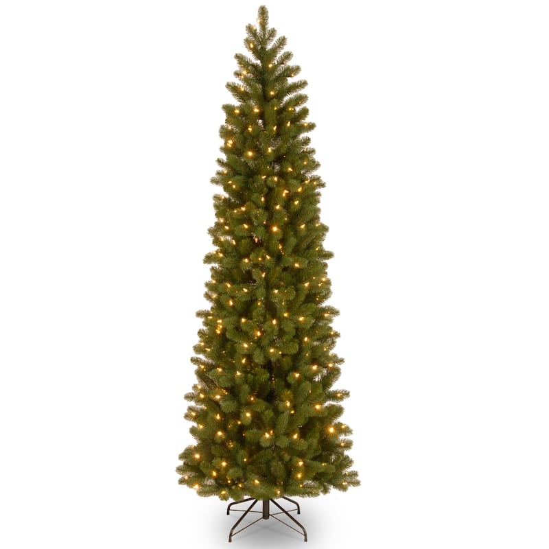 National Tree Company 7.5 ft. Feel-Real' Downswept Douglas Slim Christmas Tree - 7.5 Foot
