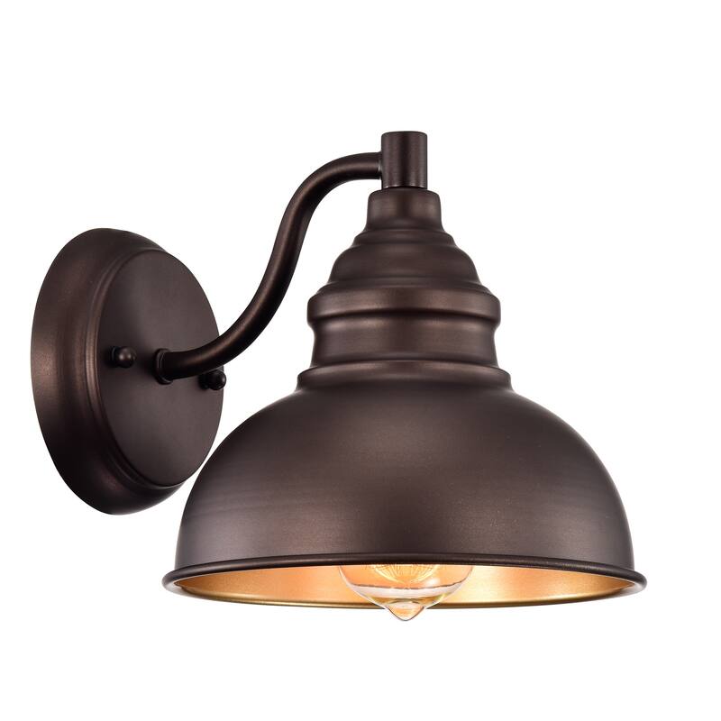 1-light Indoor/ Outdoor Wall Sconce - Oil Rubbed Bronze