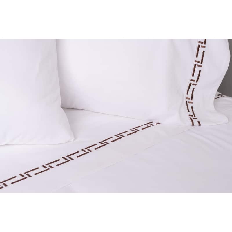 Ellis Sheet Set, Saddle, Queen