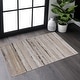preview thumbnail 2 of 3, LOOM & LUXE Collection 2X8 Grey/Blue/Oriental Non-Shedding Area Rug - 36" D x 24" W x 0.28" H