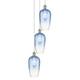 Option Brushed Satin Nickel / Sapphire Blue