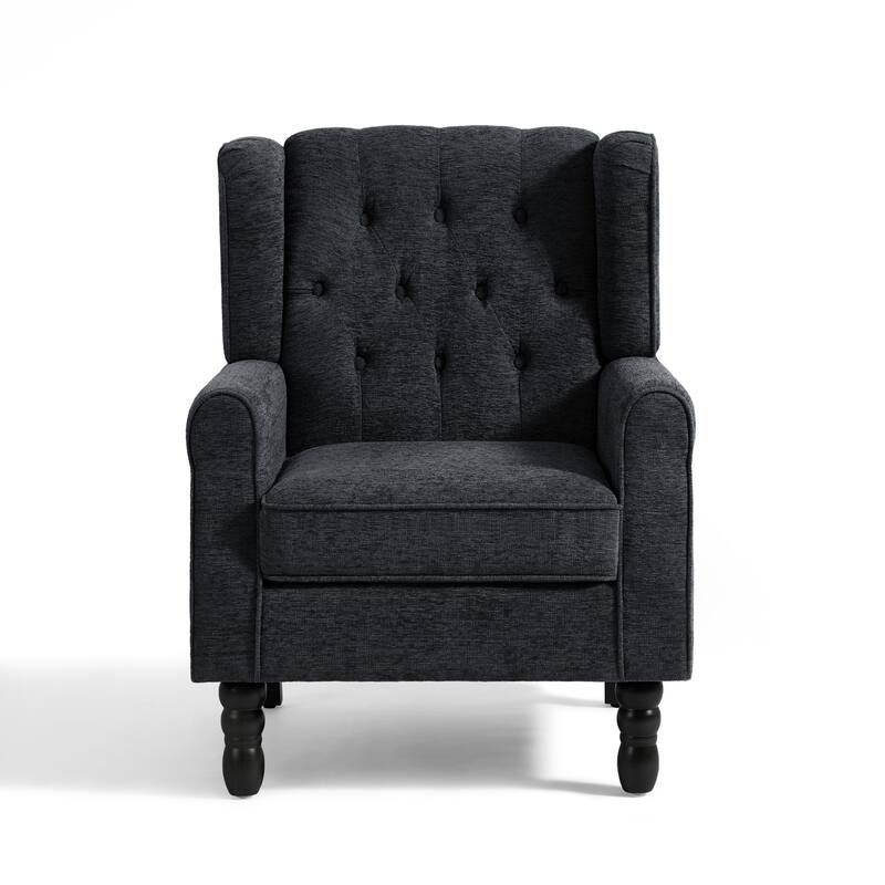 Modern Classic Button Tufted Accent Chair Upholstered Armchair