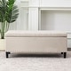 preview thumbnail 41 of 48, Adeco Storage Ottoman 41" Tufted Bench for Living Room Bedroom