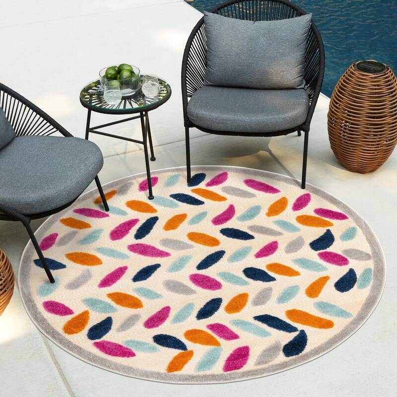 Outdoor Denver Collection Area Rug