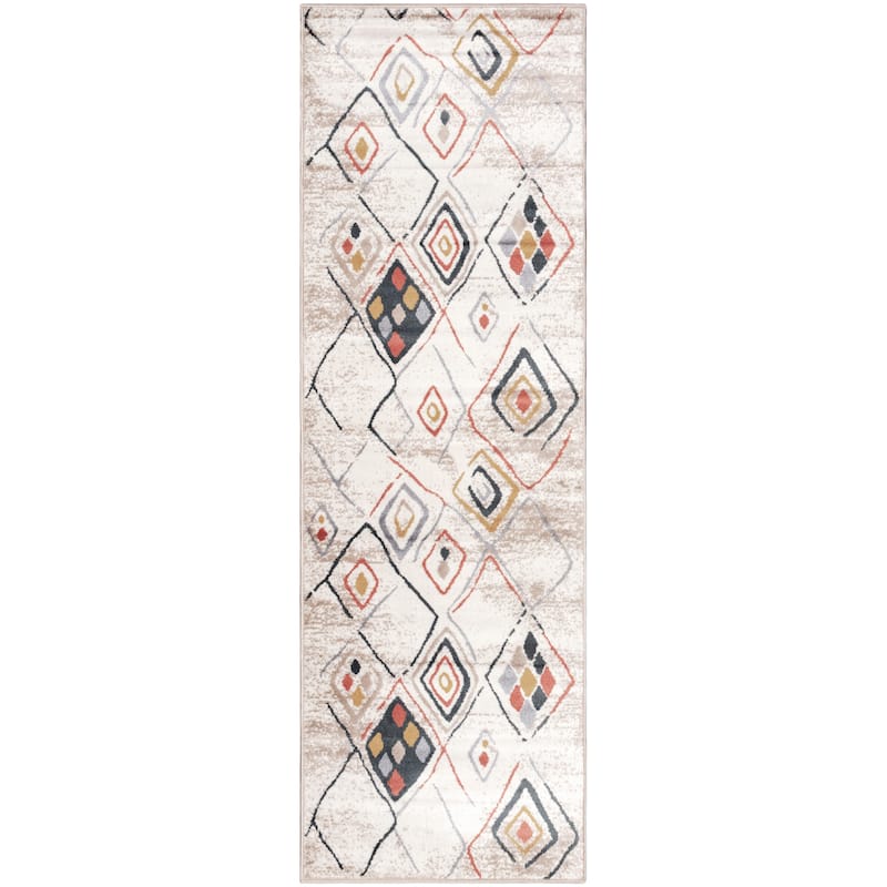 Superior Modern Geometric Southwestern Indoor Area Rug