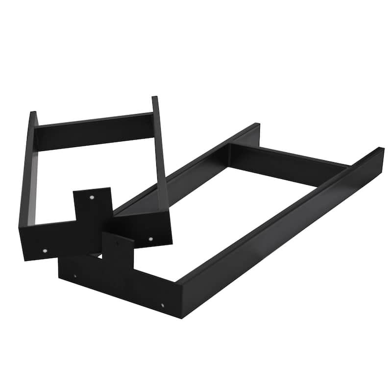 H Type Square Tube Heavy Duty Table Legs 16" Height Legs for Furniture