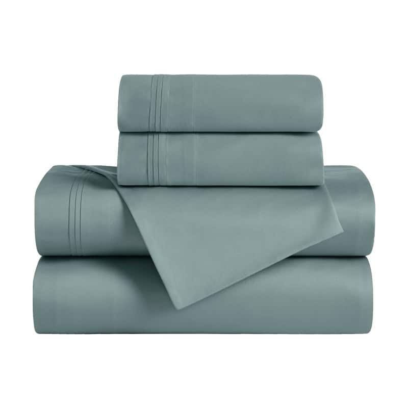 Superior Egyptian Cotton 650 Thread Count Deep Pocket Solid Sheet Set