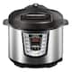 Ecohouzng 7 in one Electric Pressure Cooker - 6 Quart - Digital Display - No - Black