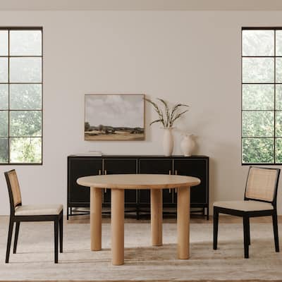 NADAAL STUDIOS Fable, Round Dining Table, Seats 4 - 48"W x48"D x29.5"H