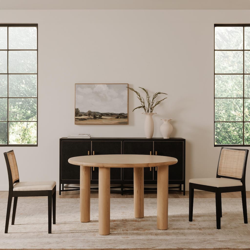 NADAAL STUDIOS Fable, Round Dining Table, Seats 4 - 48"W x48"D x29.5"H