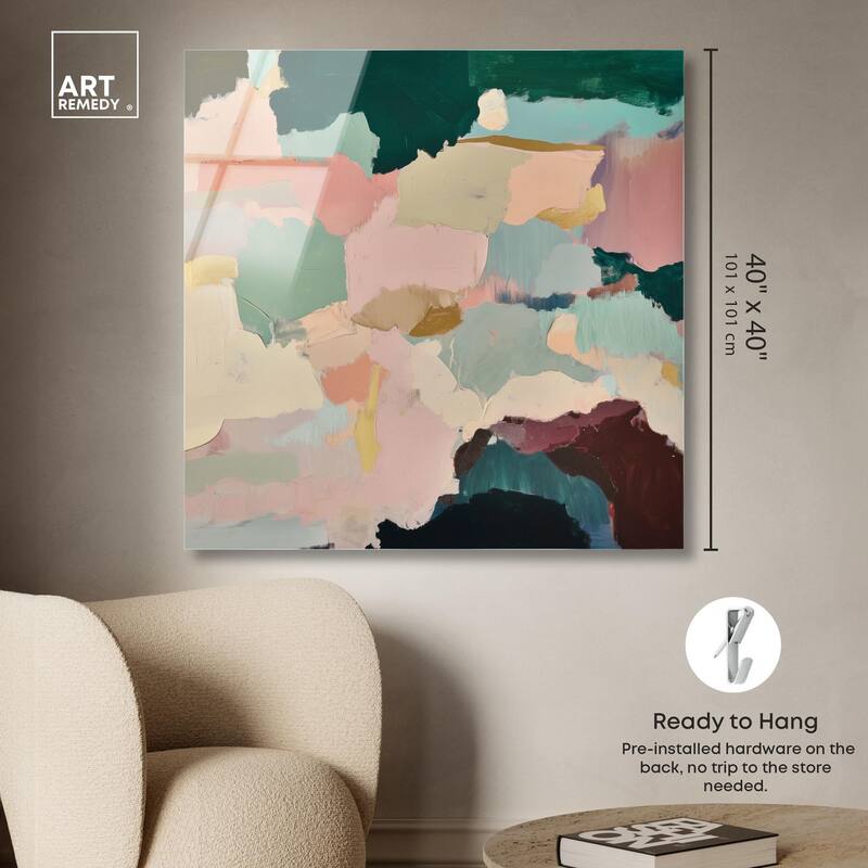 Brushed Beauty II Acrylic by Art Remedy, Ready to Hang