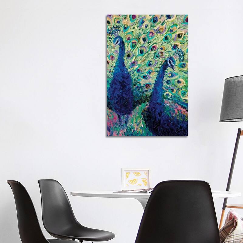 iCanvas "Gemini Peacock" by Iris Scott Canvas Print - 40x26x1.5
