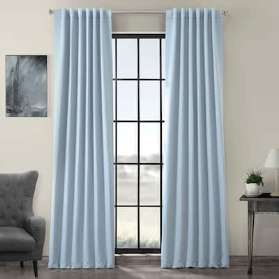 Exclusive Fabrics Room Darkening 108-inch Curtain Panel Pair