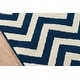 preview thumbnail 2 of 28, Momeni Baja Chevron Indoor Outdoor Rug