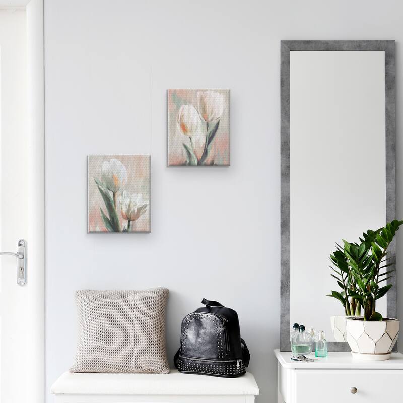 Tulip Duets I, II by Studio Arts Canvas Art Prints