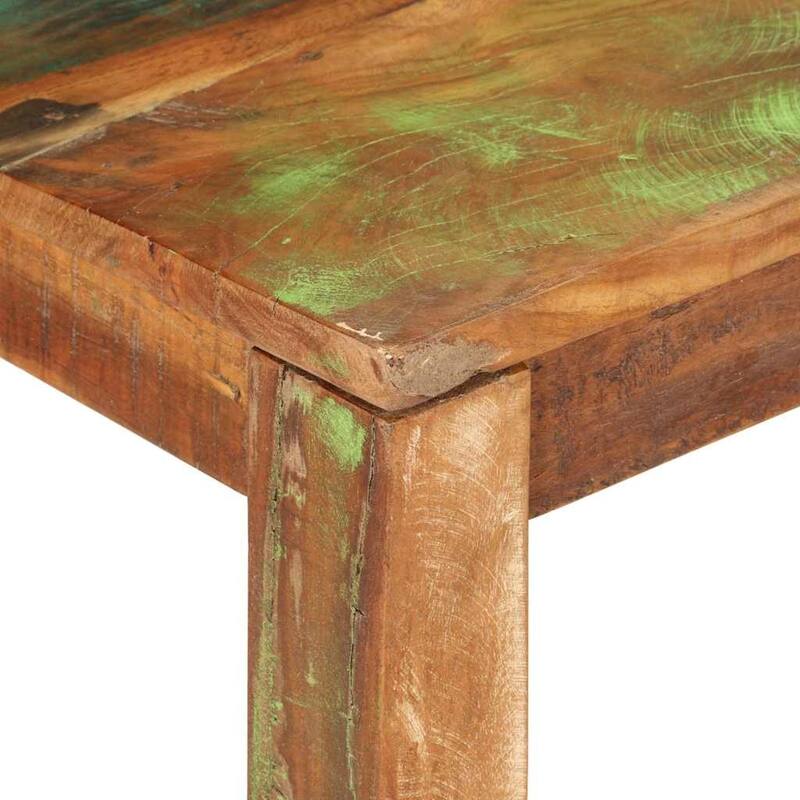 vidaXL Coffee Table Side End Table Living Room Accent Sofa Table Solid Wood