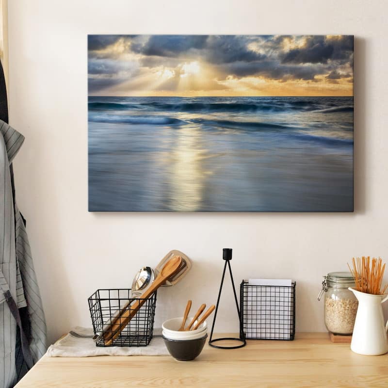 Cloudscape Shore Premium Gallery Wrapped Canvas - Ready to Hang