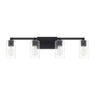 Ravenwood 4-light Black Iron Bath/ Vanity Fixture