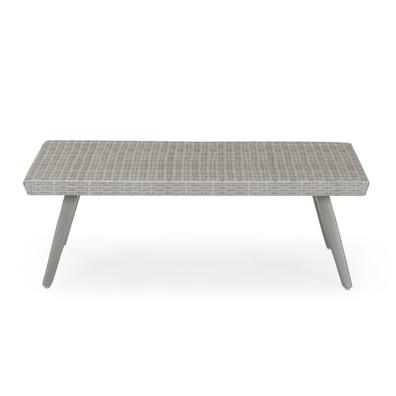 Portofino Casual 4 Piece Sunbrella Outdoor Patio Loveseat Group