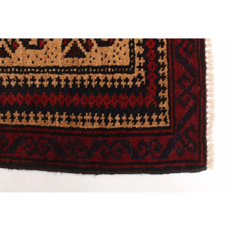 ECARPETGALLERY Hand-knotted Teimani Tan Wool Rug - 2'6 x 4'2