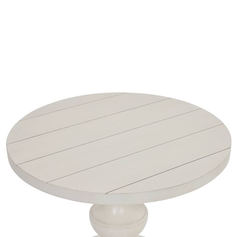 26-Inch Diameter Traditional Round Pedestal End Table