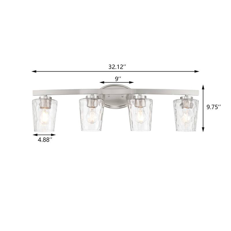 Acroma Steel Dimmable Bathroom Vanity Light