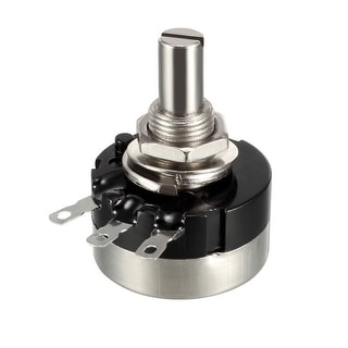 100K Ohm Variable Resistors Single Turn Rotary Carbon Film ...