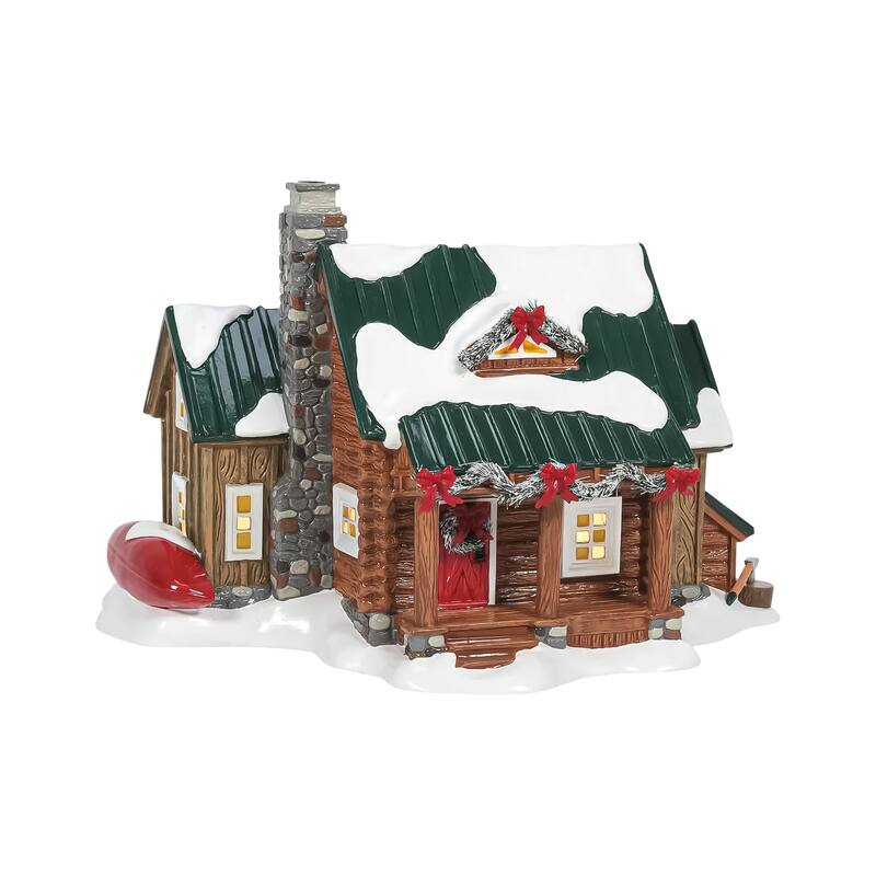 Dept 56 Pine Ridge Cabin Christmas Figure